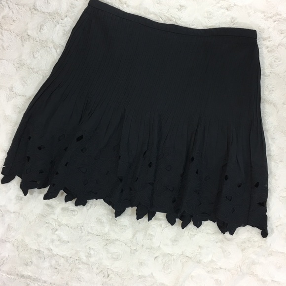 J. Crew Eyelet Floral Mini Skirt - Picture 3 of 8